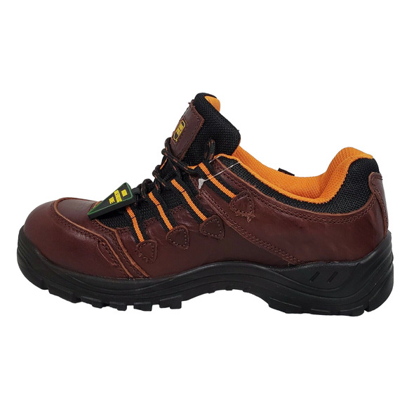 Dan Post Blue Ridge DP63783 Men's Sz 9M Oxblood Brown Leather Hiking Shoes - Picture 4 of 9